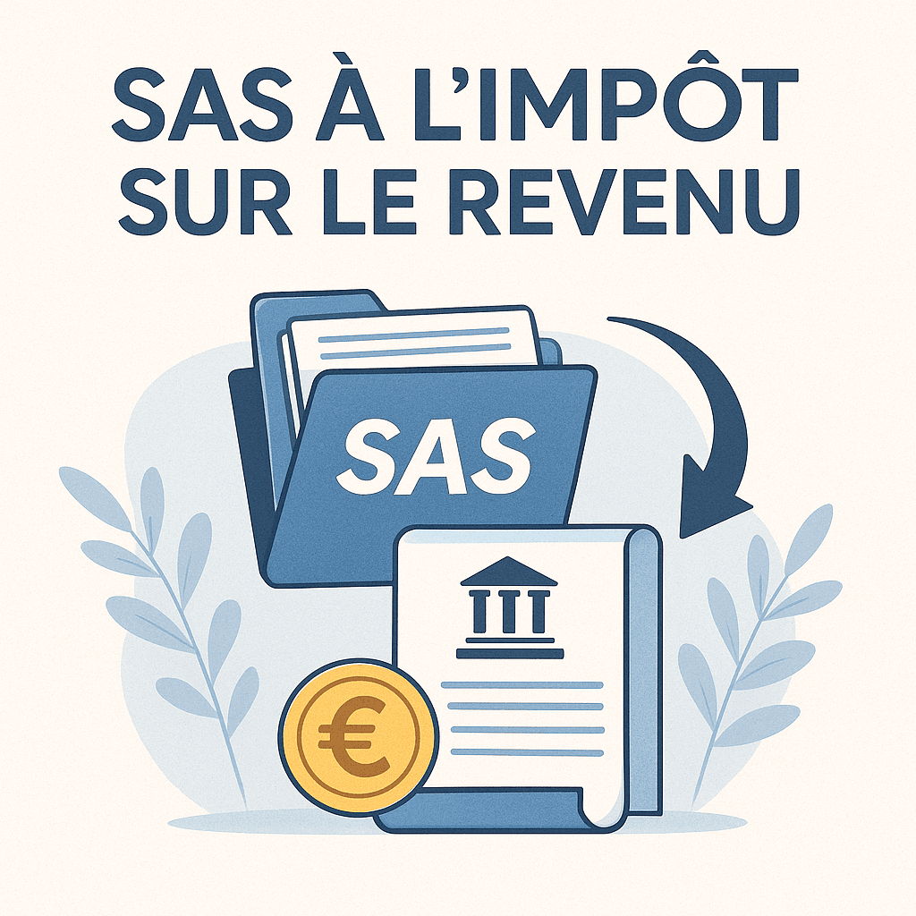 Sas à la impôt sur le revenu - Article comptabilité et fiscalité